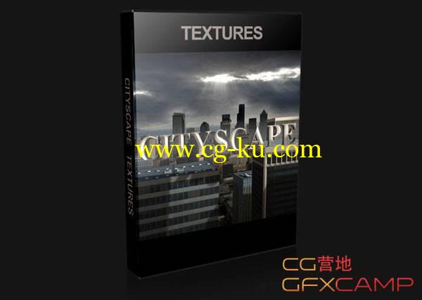 城市街道楼房窗户贴图 Absolute Textures – Cityscape的图片1
