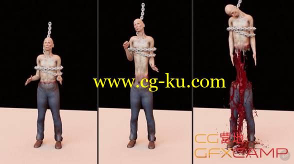 Maya皮肤血液融合效果模拟 Pluralsight - Simulating Interactions Between Skin and Blood in Maya的图片1