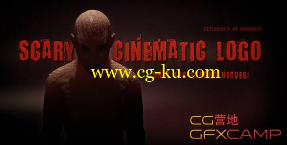 AE模板-恐怖蜡人雕刻人模Logo片头 Scary Cinematic Logo Reveal的图片1
