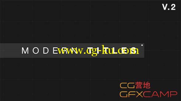 AE模板-科技感信号损坏人名字幕条文字标题动画 9 Modern Glitch Titles的图片1