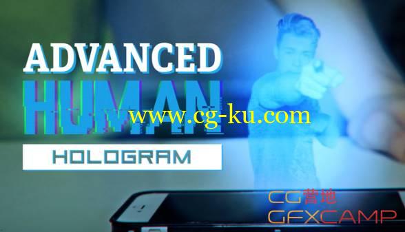 高科技全息投影特效合成AE教程 After Effects Creating an Advanced Human Hologram Effect Tutorial的图片1