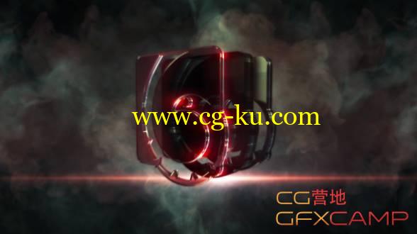 AE模板-E3D三维钢铁质感游戏电影文字Logo开场 Steam Power Logo的图片1