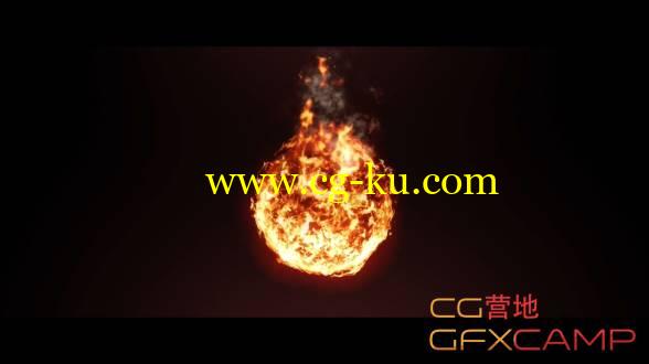AE火球能量球制作教程 Create a Fireball With Ae Native Tools的图片1