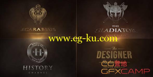 AE模板-E3D震撼大气游戏Logo文字展示 Cinematic Logo Reval的图片1