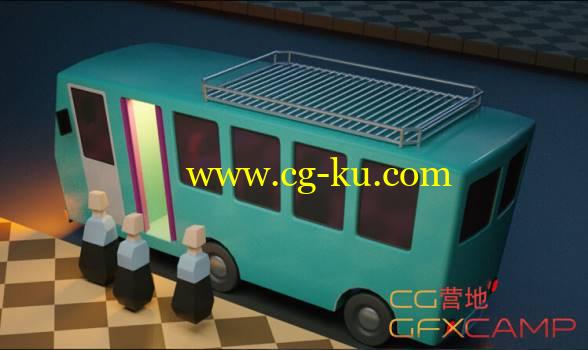 Houdini车辆交通工具建模教程 Rohan Dalvi - Procedural Vehicle Modeling的图片1