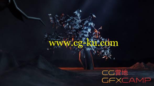 AE/C4D树木生长教程(含工程) Cinema 4D and After Effects Creating a Growing Tree Animation Tutorial的图片1
