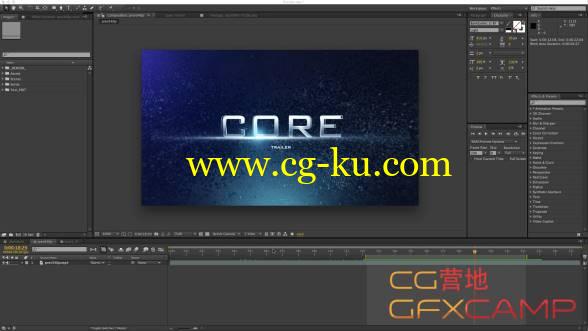 After Effects + C4D制作炫酷粒子背景文字教程 CC Ball Action的图片1