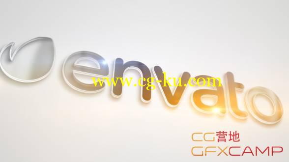 AE模板-简洁干净公司企业三维Logo展示 Quick Clean Bling Logo 3的图片1