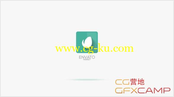 AE模板-扁平化翻转MG动画Logo展示 Quick Logo的图片1