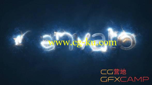 AE模板-Saber描边暴风雨闪电路径动画Logo展示 Electric Storm Light Logo的图片1