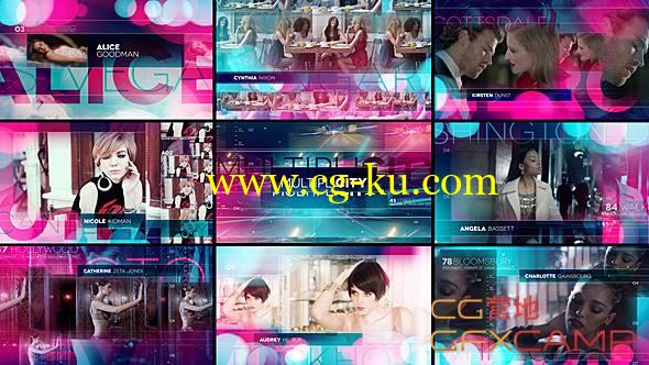 AE模板-时尚娱乐城市活动介绍片头 Multiplicity的图片1