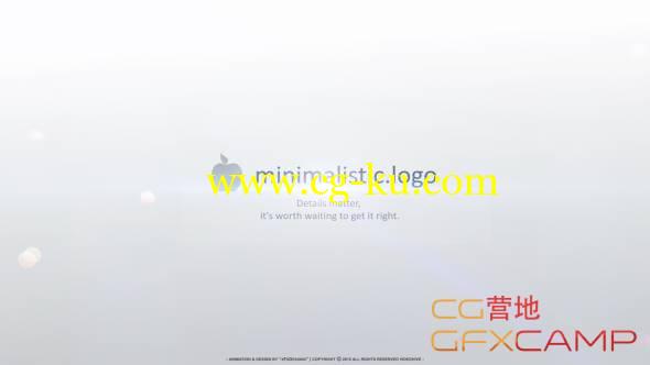 AE模板-旋转翻转企业公司Logo展示 Corporate Slogan Image Logo Reveal的图片1