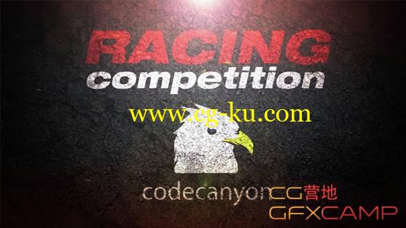 AE模板-赛车路面动感快速Logo展示 Race Logo的图片1