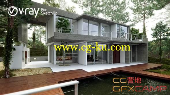 Sketchup Vray渲染器破解版 V-Ray for Sketchup 2016 v2.00.26579 Win64的图片1