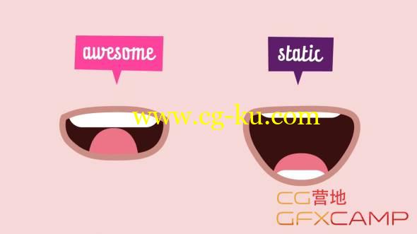 MG口型动画AE教程 SkillShare - Create Smooth Lip Syncs in After Effects的图片1