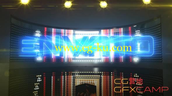 AE模板-音乐舞台方块炫酷元素变化 Dance Cube的图片1