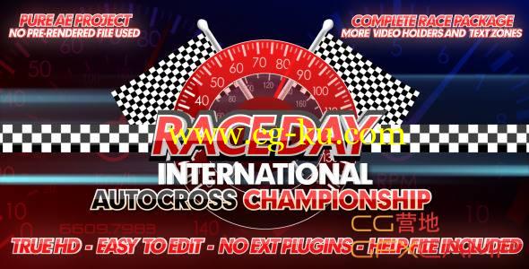 AE模板-越野赛车F4赛事预告宣传片 Race Day - A Complete Racing Package的图片1