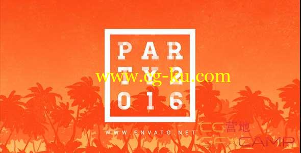AE模板-时尚动感活力音乐聚会宣传片 Party Promo的图片1