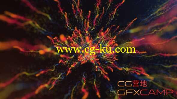 抽象三维粒子动画AE教程 After Effects – Crazy 3D Particles using Trapcode Particular Tutorial的图片1