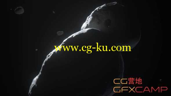 Zbrush + C4D陨石雕刻渲染教程 Creating Realistic Asteroids Tutorial的图片1