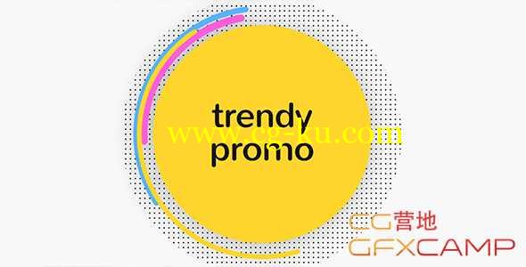 AE模板-时尚青春多彩活力栏目包装片头 Trendy Opener的图片1