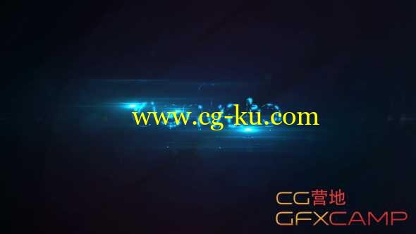 AE模板-闪光灯闪烁Logo展示 Logo Reveal Flicker的图片1