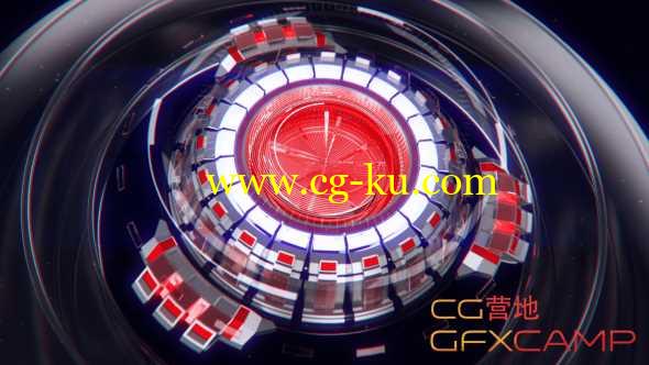 AE模板-高科技三维科幻Logo展示 Sci-Fi Logo的图片1