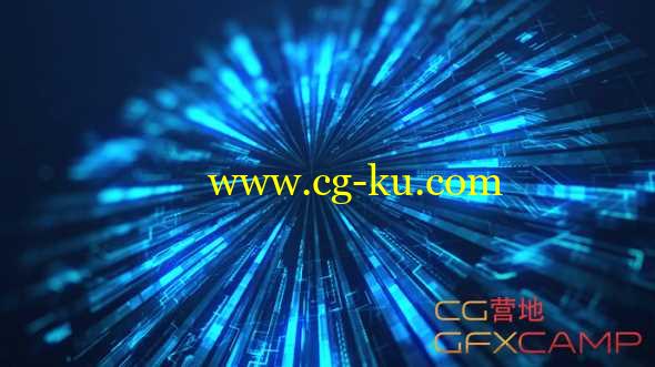高科技HUD抽象线条冲击波AE教程(含脚本+工程) After Effects – Futuristic HUD Wave Tutorial的图片1