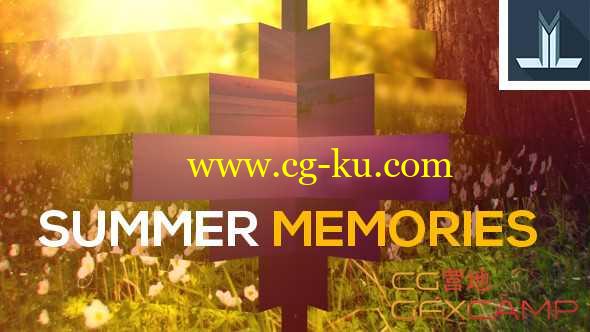 AE模板-折叠翻转图片幻灯片展示开场片头 Summer Memories - Fast Opener的图片1