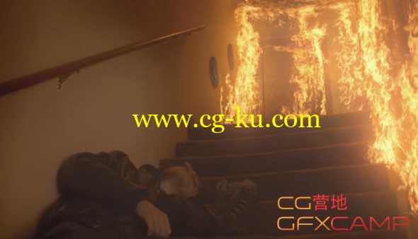 房屋燃烧AE合成教程 After Effects – How to Burn Down a House Tutorial的图片1