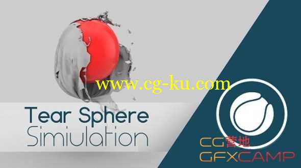 C4D布料撕碎破碎教程 Skillshare - Tear up Cloth Sphere in Cinema 4D的图片1