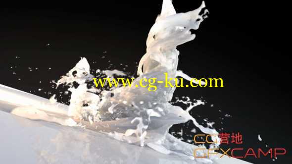C4D XP粒子插件龙卷风模拟教程 Cinema 4D – Creating Different Tornado Effects with X-Particles Tutorial的图片1
