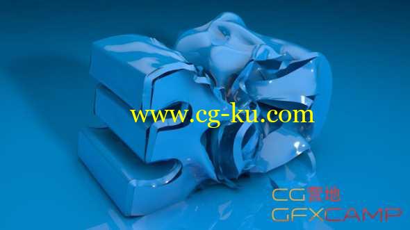 C4D颤动修改器文字动画使用教程 Cinema 4D – Creating a Jiggly Text Effect Tutorial的图片1