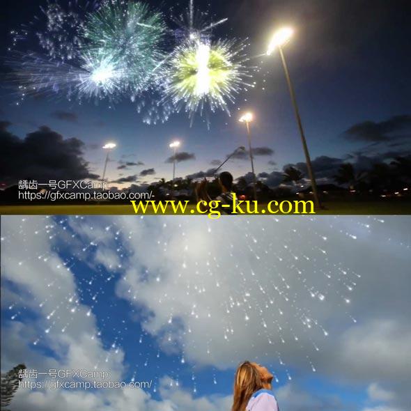 19个烟花爆炸1080P高清视频素材的图片1