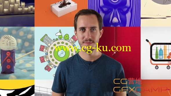 高级创意MG动画小元素AE教程(西班牙语) Domestika - Animation & Motion Graphics In After Effects的图片1