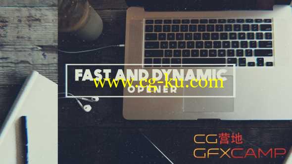 AE模板-动态分屏切换图片展示 Dynamic and Fast Opener的图片1