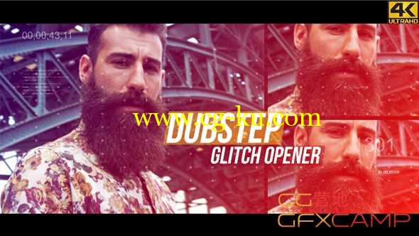 AE模板-动感时尚极限运动城市宣传片开场 Dubstep Glitch Opener - 4K的图片1