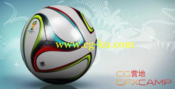 足球滚动背景高清视频素材 Soccer Ball Backround的图片1