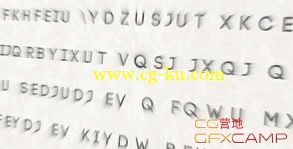 AE模板-英文字母墙汇聚文字Logo展示 Letters Logo Reveal的图片1