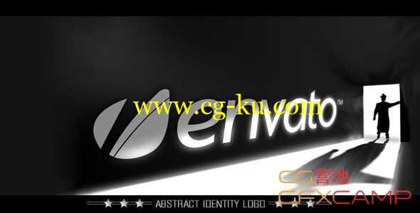 AE模板-恐怖悬疑揭秘开门人物剪影Logo展示 Logo Shadow Ident的图片1