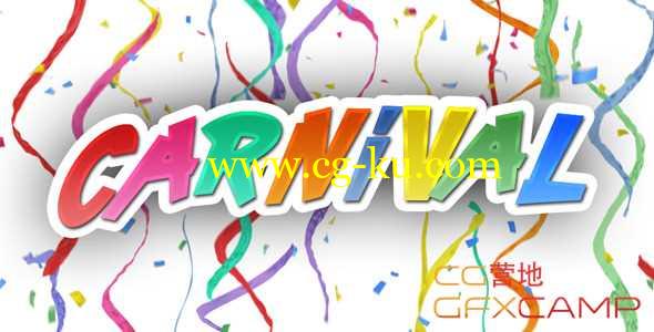 彩条纸屑掉落高清视频素材 Carnival Confetti的图片1