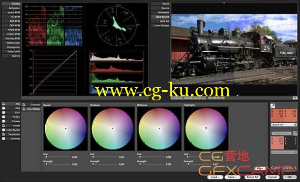 AE/Premiere视频分级高级调色插件 Synthetic Aperture Color Finesse Pl 3.0.15 CS5-CC2015.3 Win一键安装破解版的图片1