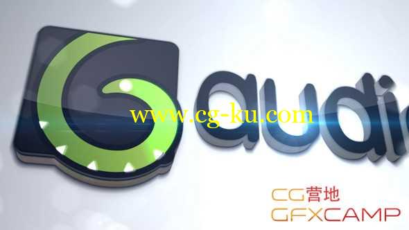 AE模板-简洁三维Logo文字展示 Clean Logo的图片1