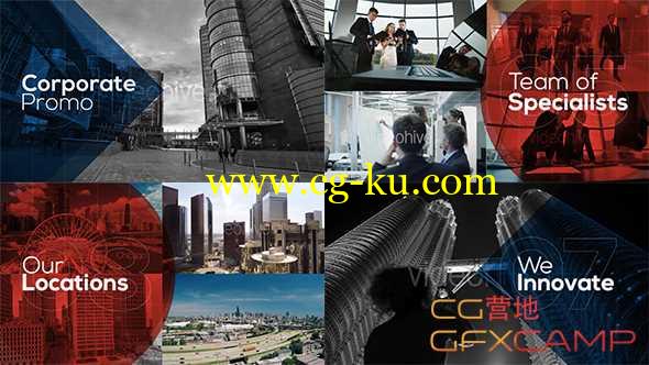 AE模板-企业商务合作宣传片视频片头包装 Business - Corporate Promo的图片1