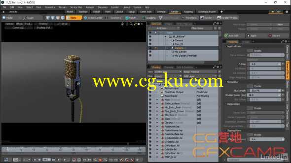Modo三维建模基础教程 Lynda - MODO Essential Training的图片1
