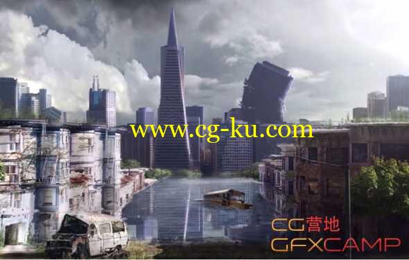 MP数字绘景基础教程 Tutsplus - Digital Matte Painting for Beginners的图片1