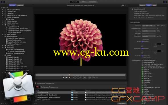 Apple Compressor v4.3 中文/英文/多语言破解版的图片1