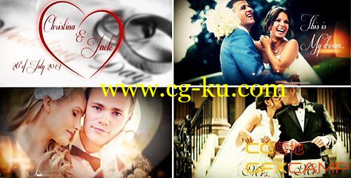 浪漫婚礼模板 VideoHive Wedding Story Album的图片1