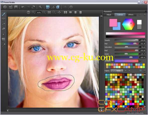 AE/PS局部抠图插件 Digital Film Tools Power Stroke 1.1v4 Win64 CS5-CC2015.3的图片1