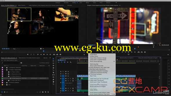 Pr CC 2017新功能教程 Lynda - Premiere Pro CC 2017：New Features的图片1